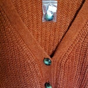 Double Zero Crop Sweater, Size S